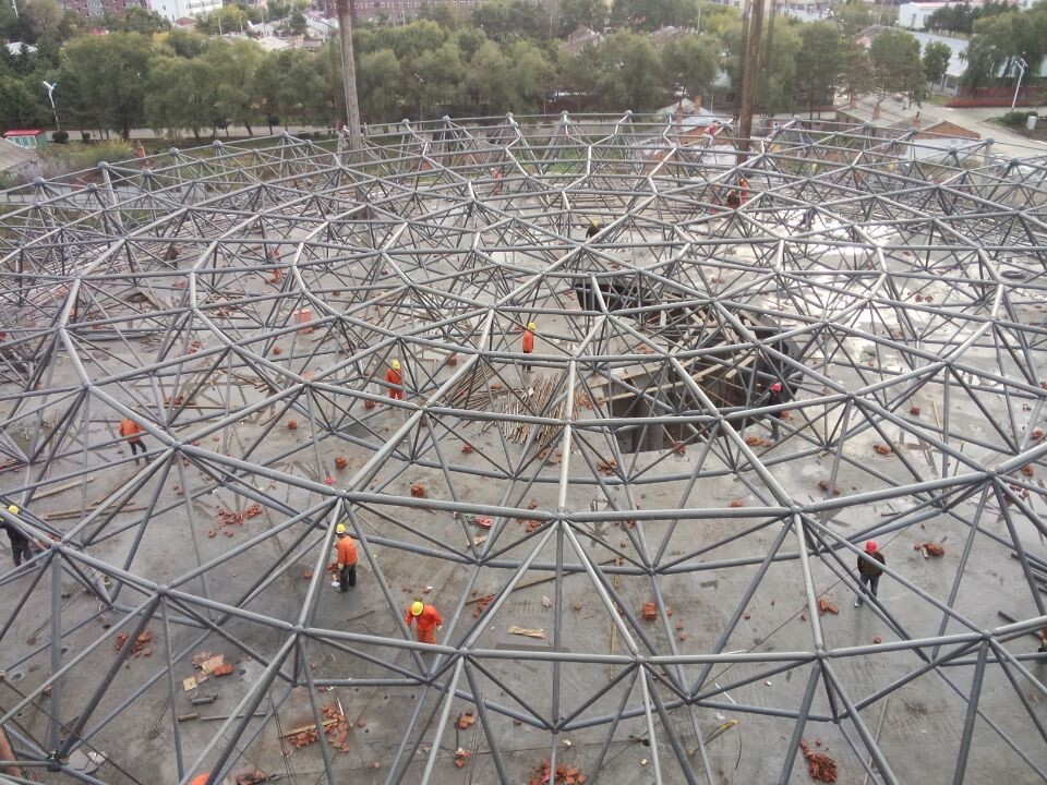 闵行全民健身中心网架